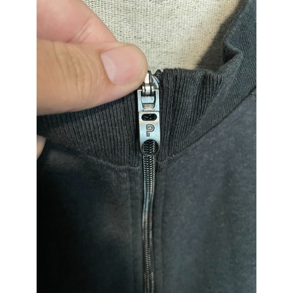 Public Rec Jacket Mens XL Gray 1/4 Zip Pullover Athletic Casual Cotton Stretch - Picture 3 of 8
